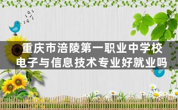 重庆市涪陵第一职业中学校电子与信息技术专业好就业吗